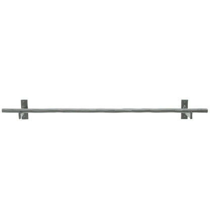 Stone County Ironworks Ranch 24" Satin Black Iron Towel Bar