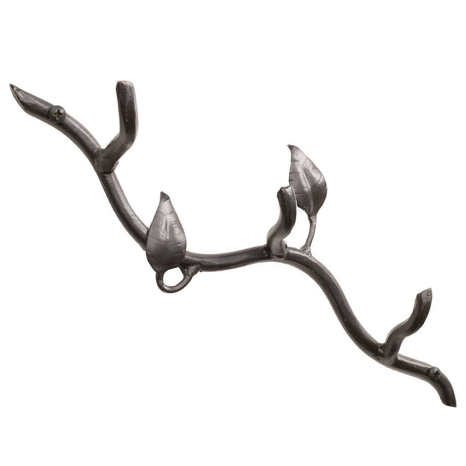 Stone County Ironworks Sassafras 14" Burnished Gold Iron Triple Hook