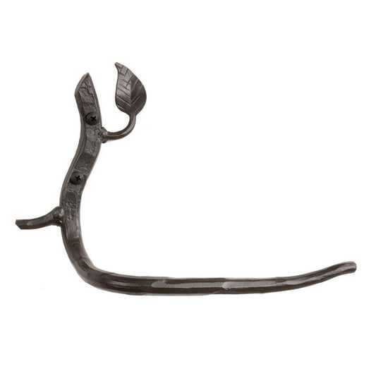 Stone County Ironworks Sassafras 9" Hand Rubbed Pewter Iron Tissue Holder