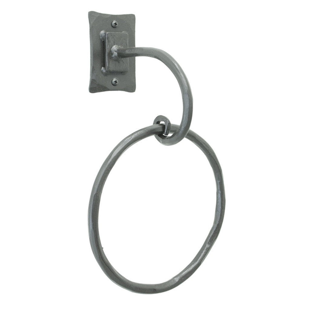 Stone County Ironworks Sedona 6" Hand Rubbed Bronze Iron Towel Ring