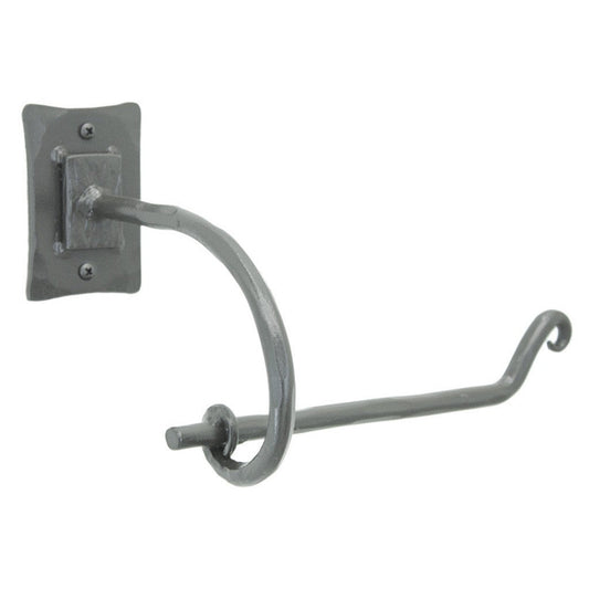 Stone County Ironworks Sedona 8" Hand Rubbed Bronze Iron Toilet Tissue Holder With Copper Iron Accent
