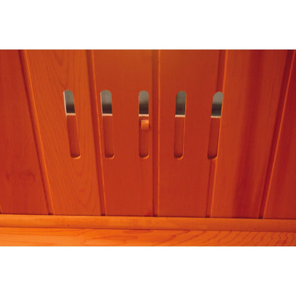 SunRay Aspen 3-Person Canadian Hemlock Wood Indoor Infrared Sauna With 8 Carbon Nano Heaters