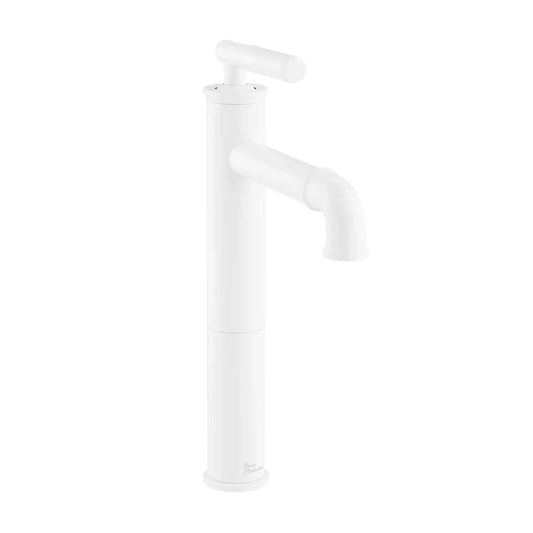 Swiss Madison Avallon 11" Single-Handle Matte White Bathroom Faucet With 1.2 GPM Flow Rate