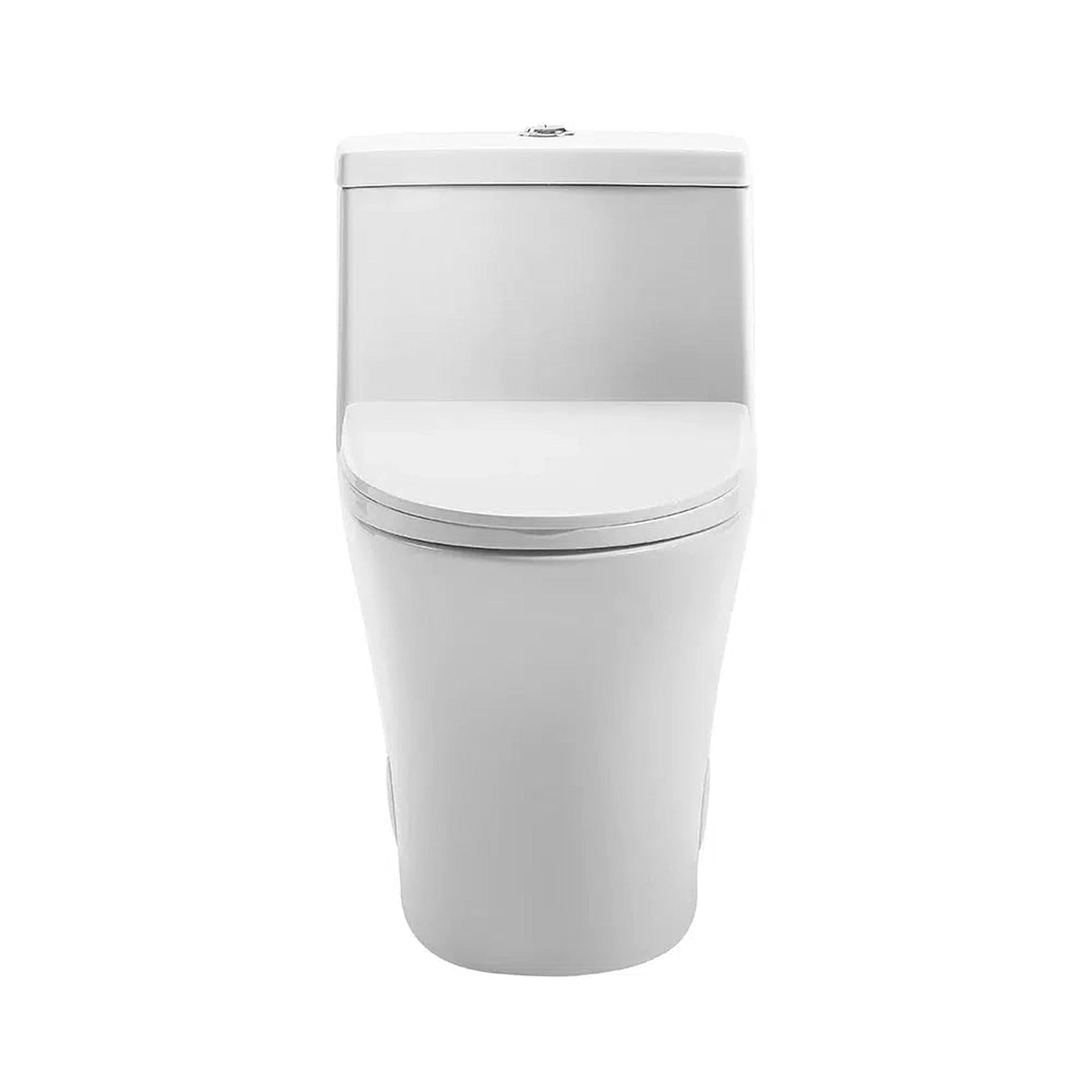 Swiss Madison Bastille 16" x 27" One-Piece White Elongated Floor-Mounted Toilet With 1.1/1.6 GPF