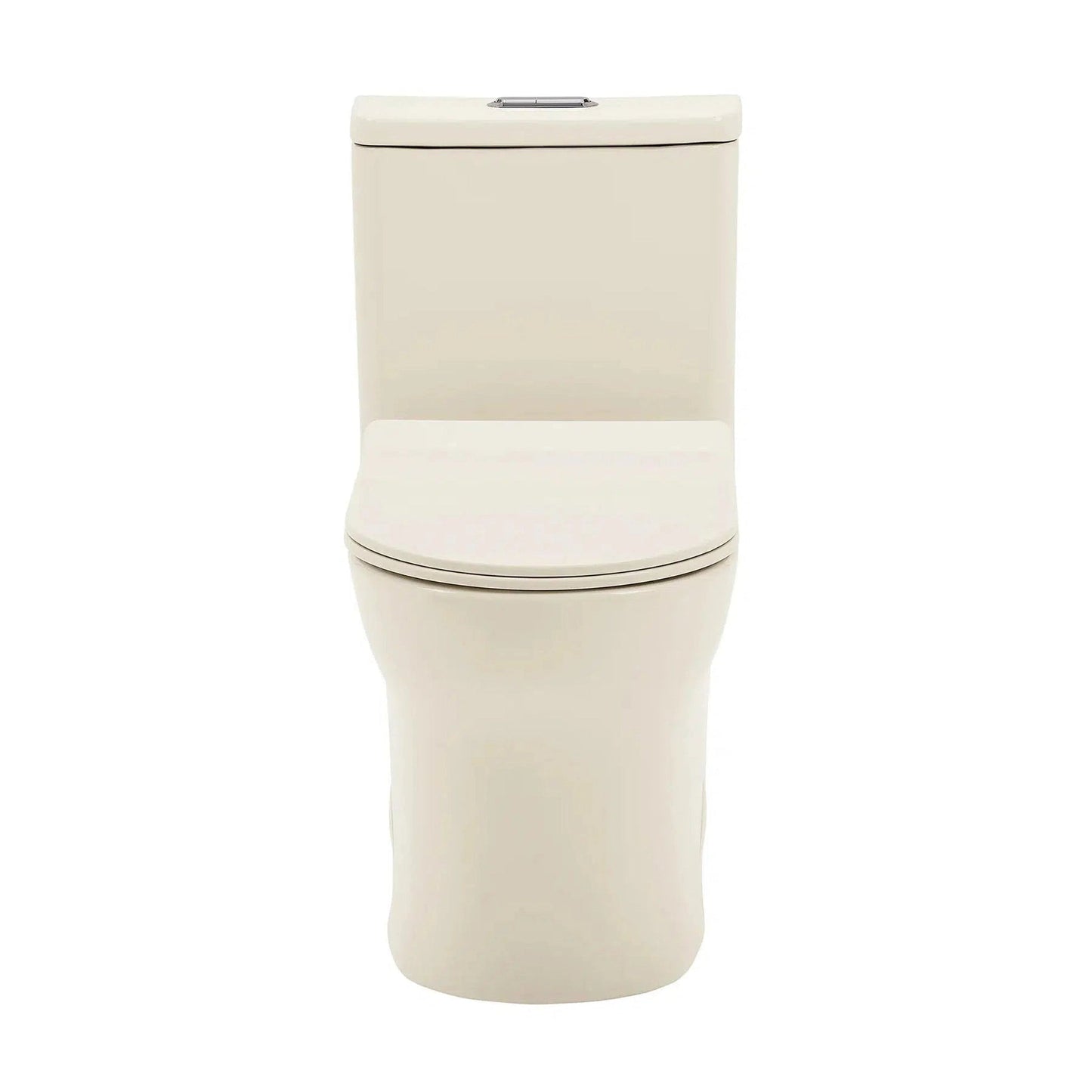 Swiss Madison Burdon 15" x 30" One-Piece Bisque Elongated Floor-Mounted Toilet With 1.1/1.6 GPF