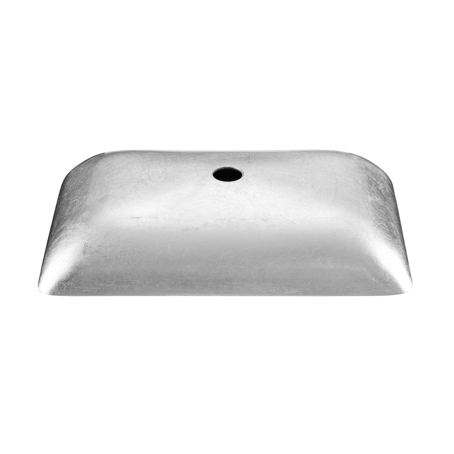 Swiss Madison Cascade 22" x 14" Smoky Gray Rectangular Tempered Glass Vessel Bathroom Sink With Waterfall Faucet