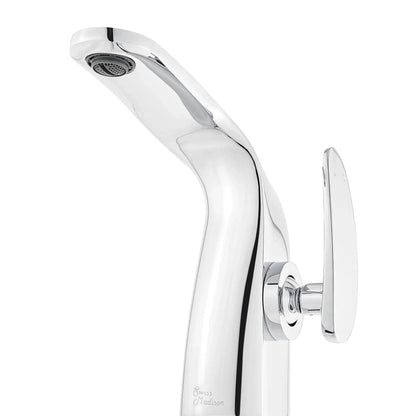 Swiss Madison Château 7" Chrome Single Hole Bathroom Faucet With Flow Rate of 1.2 GPM
