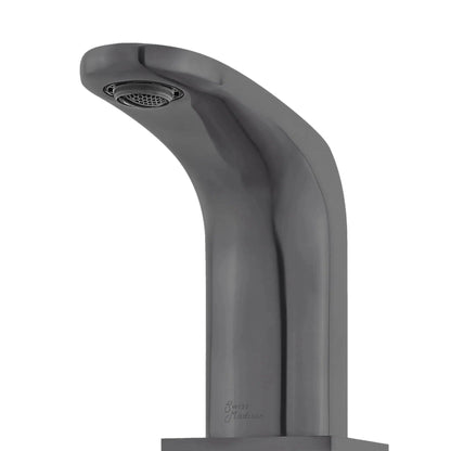 Swiss Madison Château 8" Gunmetal Gray Widespread Bathroom Faucet With Flow Rate of 1.2 GPM