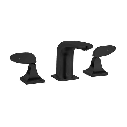 Swiss Madison Château 8" Matte Black Widespread Bathroom Faucet With Flow Rate of 1.2 GPM