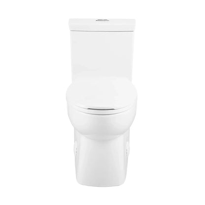 Swiss Madison Classé 15" x 30" One-Piece Glossy White Elongated Floor-Mounted Toilet With 1.1/1.6 GPF