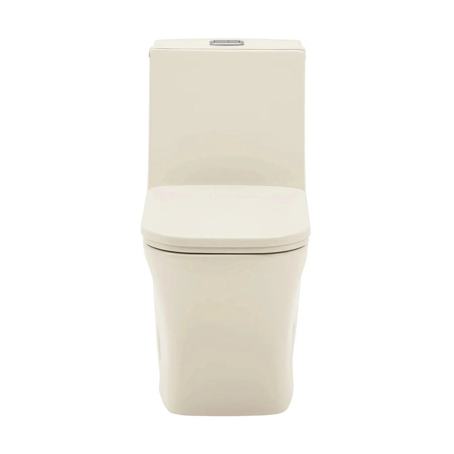 Swiss Madison Concorde 14" x 29" One-Piece Bisque Elongated Square Floor-Mounted Toilet With 1.1/1.6 GPF