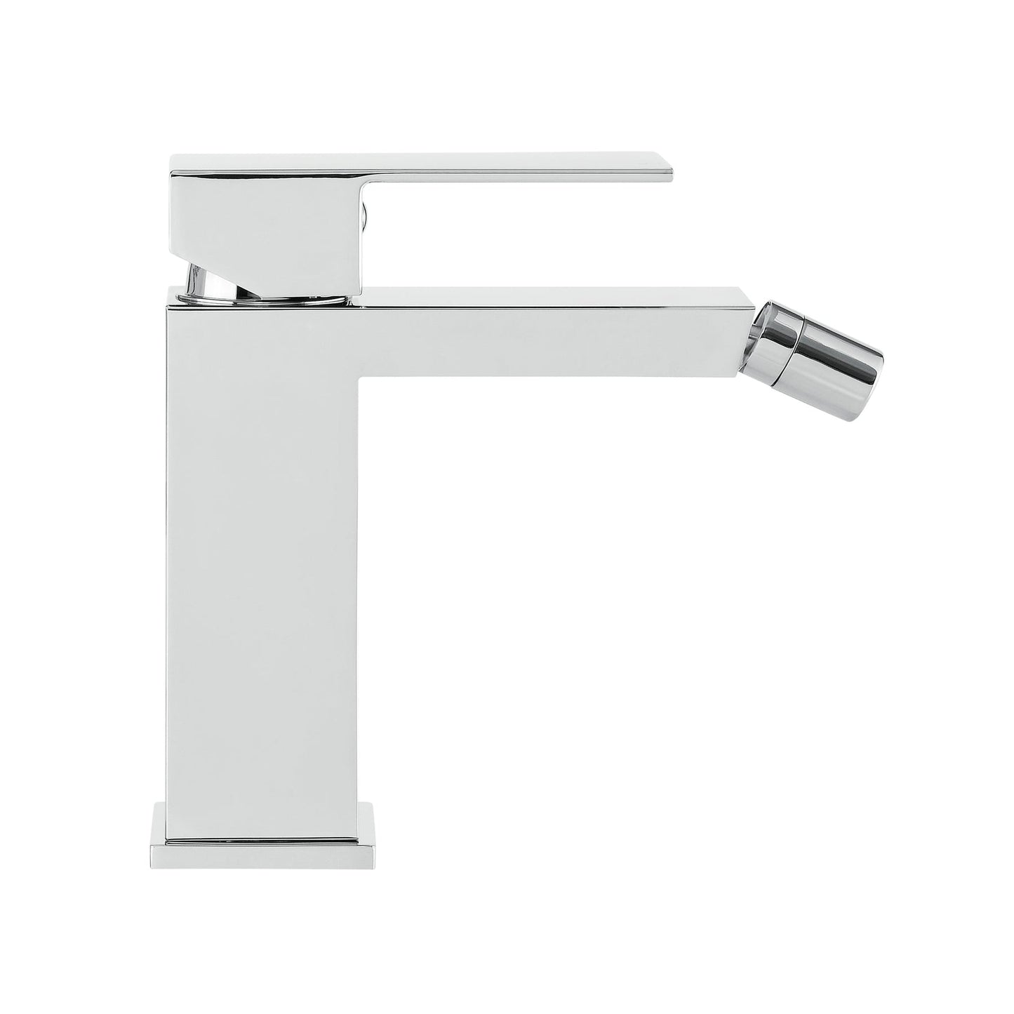 Swiss Madison Concorde 6" Chrome Single Hole Fixture Mounted Bidet Faucet With Flow Rate of 1.28 GPM