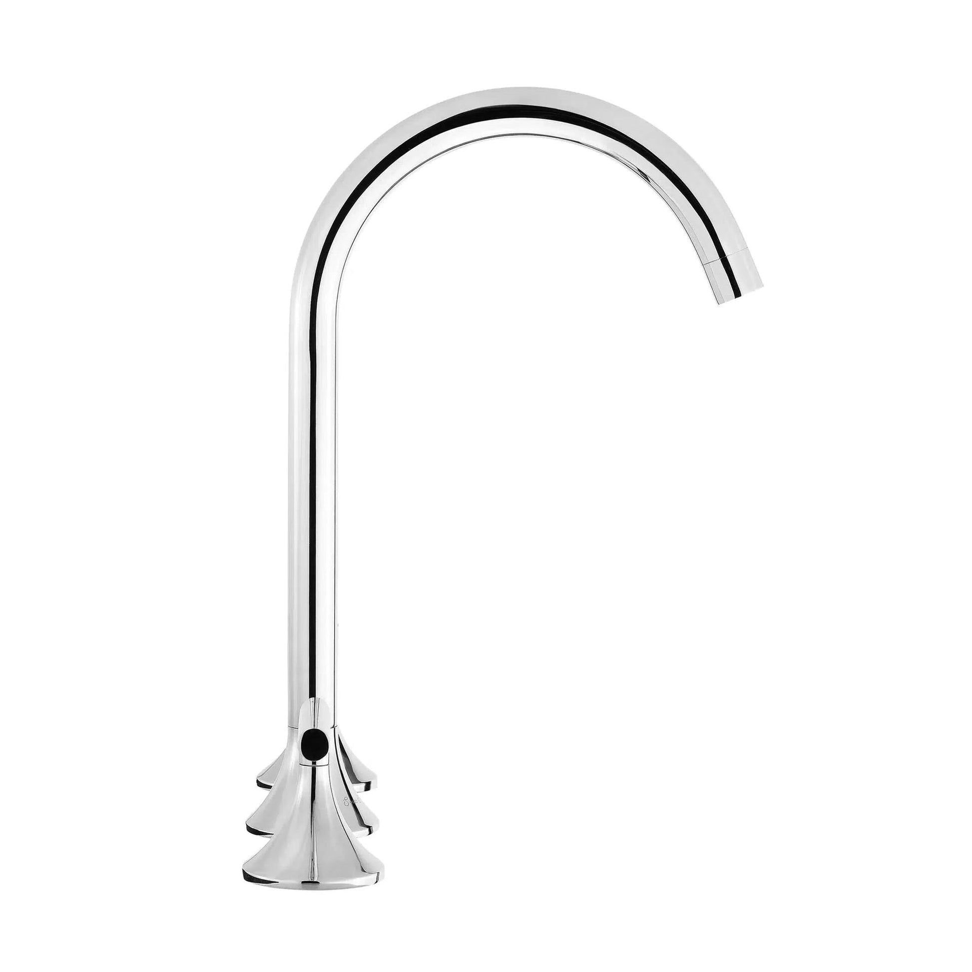 Swiss Madison Daxton 8" Chrome Widespread Bathroom Faucet With Bar Handles and 1.2 GPM Flow Rate