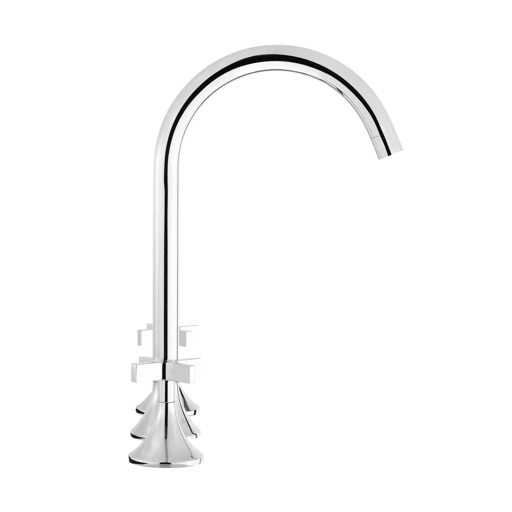 Swiss Madison Daxton 8" Chrome Widespread Bathroom Faucet With Cross Handles and 1.2 GPM Flow Rate