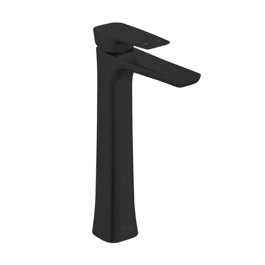 Swiss Madison Monaco 11" Matte Black Single Hole Bathroom Faucet With Flow Rate of 1.2 GPM