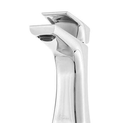 Swiss Madison Monaco 6" Chrome Single Hole Bathroom Faucet With Flow Rate of 1.2 GPM
