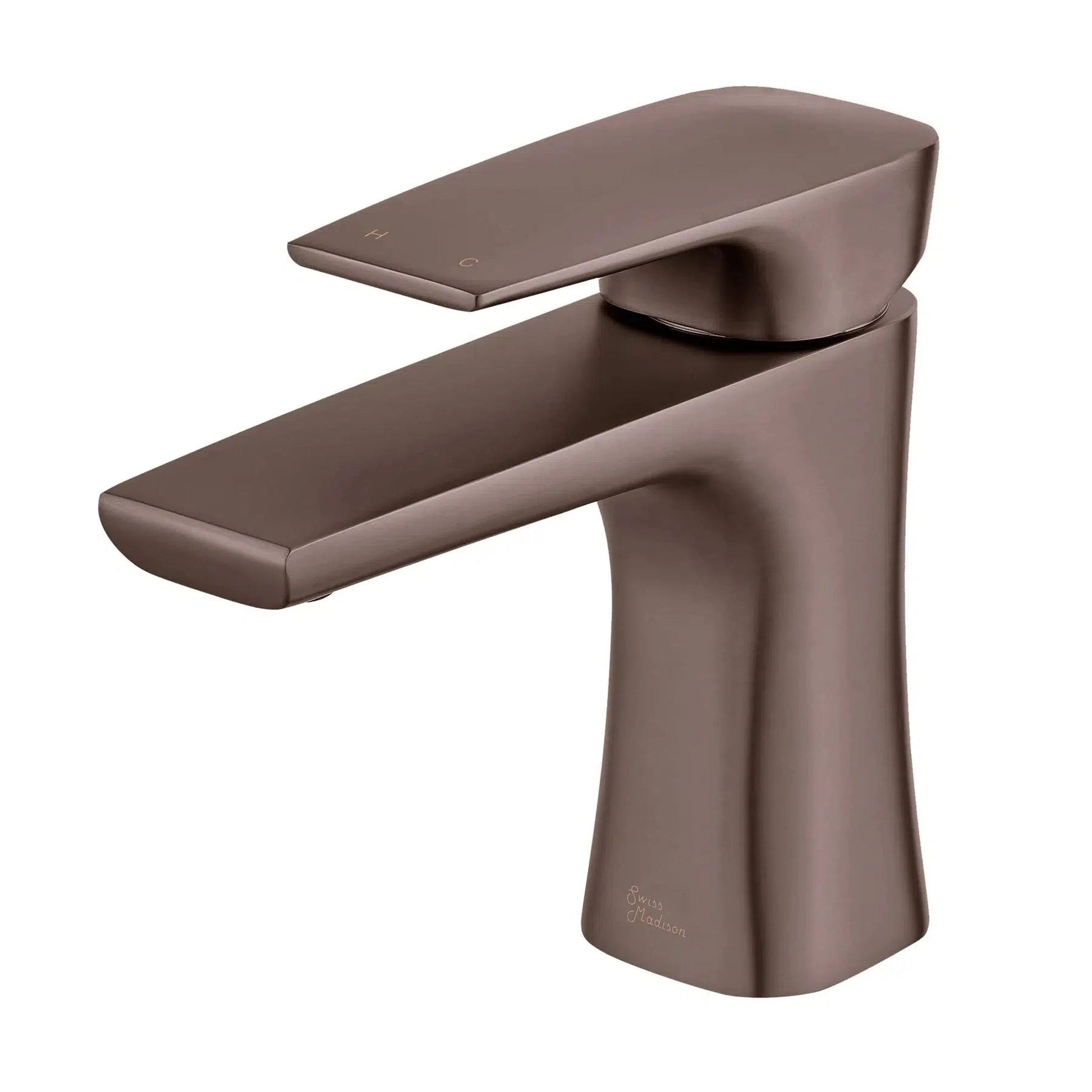 Swiss Madison Monaco 6" Oil Rubbed Bronze Single Hole Bathroom Faucet With Flow Rate of 1.2 GPM