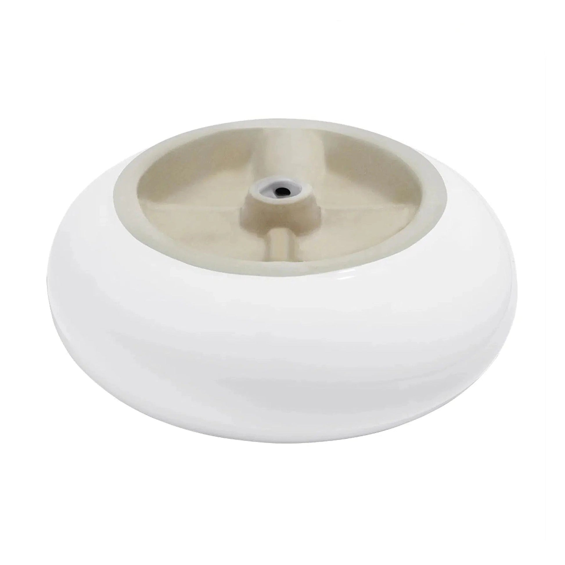 Swiss Madison Plaisir 20" x 20" White Round Ceramic Vessel Bathroom Sink