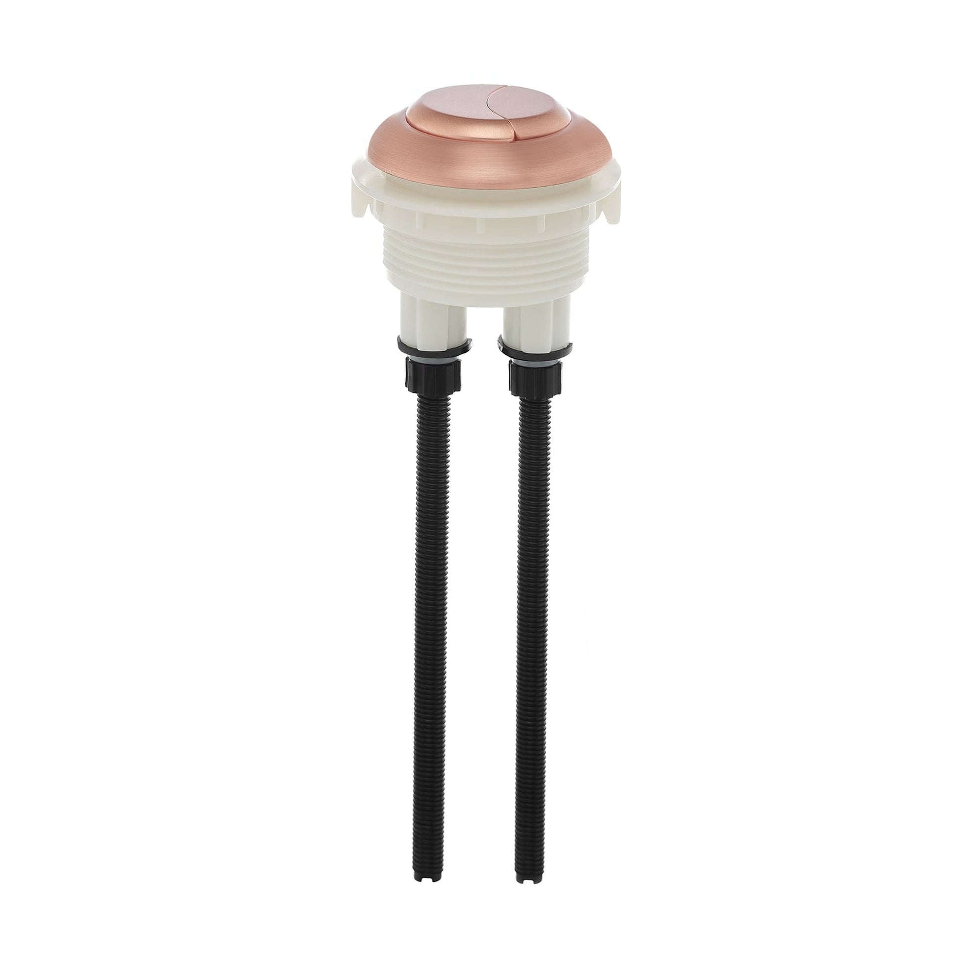 Swiss Madison Round Rose Gold Toilet Push Buttons With QQ Feet For SM-1T112