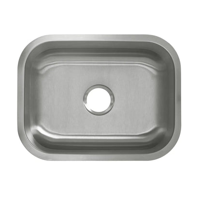 Swiss Madison Toulouse 23" x 18" Rectangle Stainless Steel Bathroom Undermount Sink
