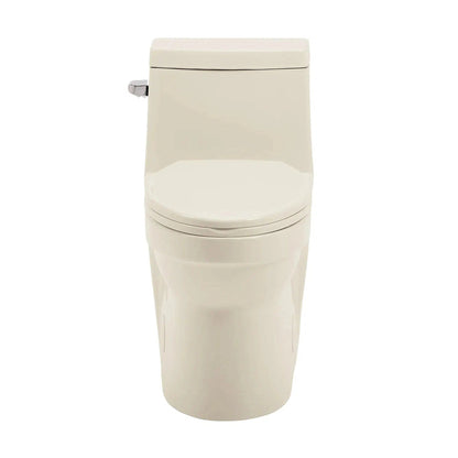 Swiss Madison Virage 14" x 28" Bisque One-Piece Elongated Floor Mounted Toilet With 1.28 GPF Vortex™ Side Flush Function