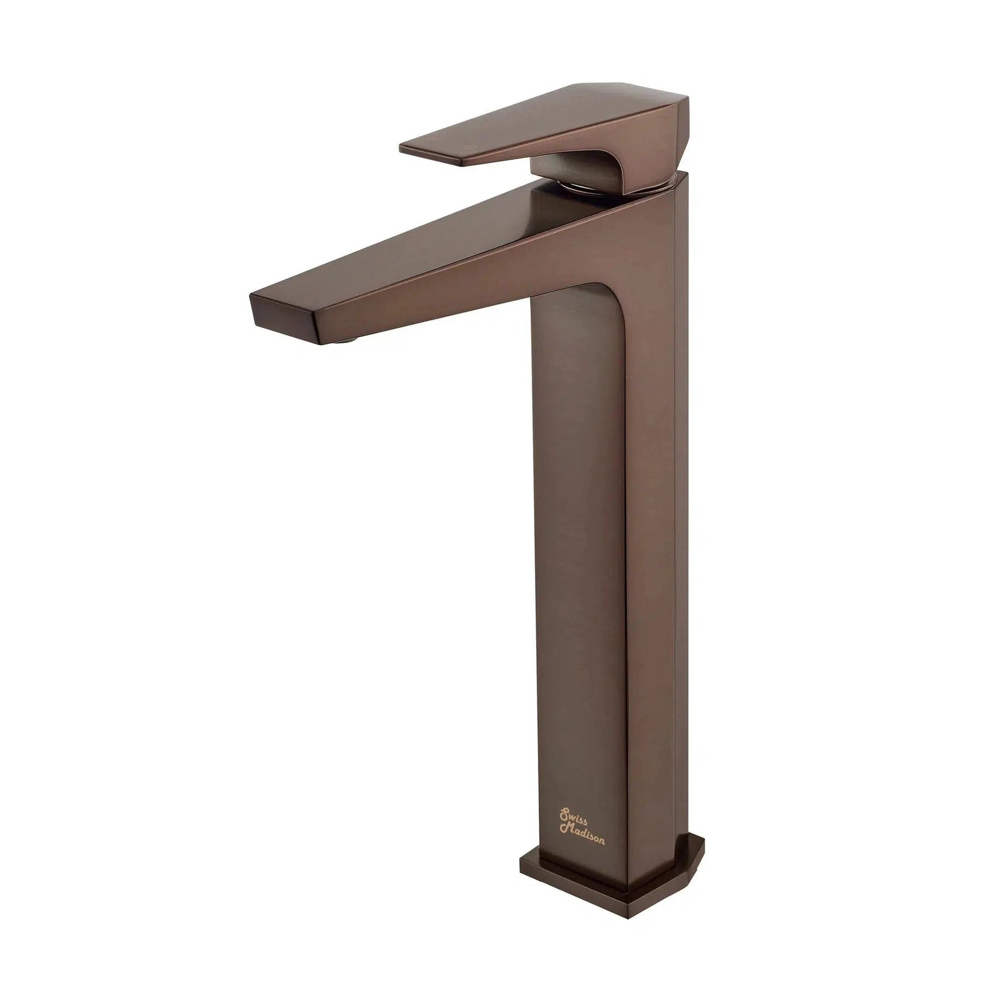 Swiss Madison Voltaire 11" Oil Rubbed Bronze Single Hole Bathroom Faucet With Flow Rate of 1.5 GPM