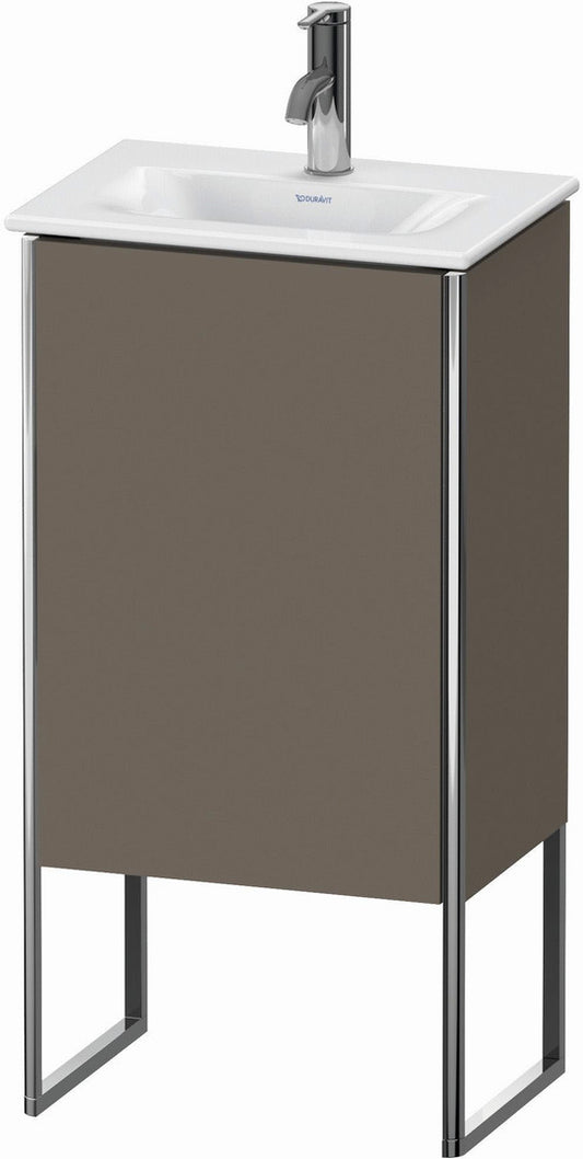 Duravit XSquare 17" Flannel Gray One Door Floorstanding Vanity Unit (XS4520R9090)