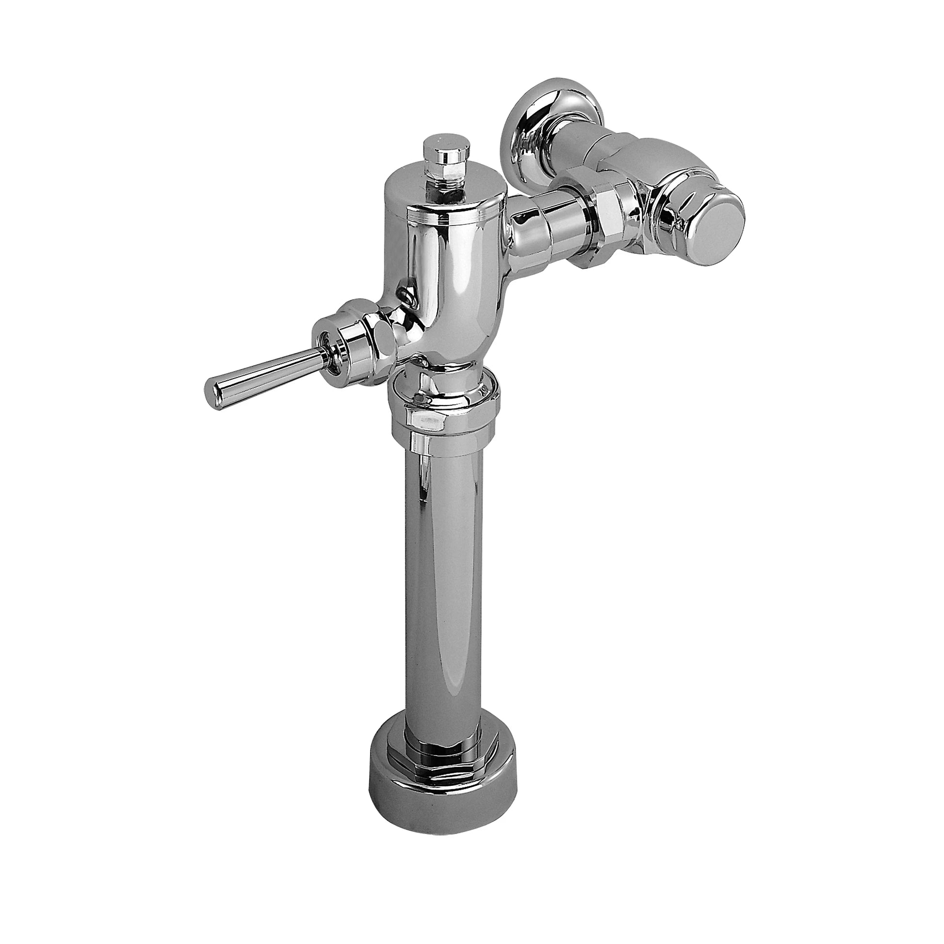 TOTO 1.28 GPF Polished Chrome Non-Hold Open High-Efficiency Toilet Flushometer Valve