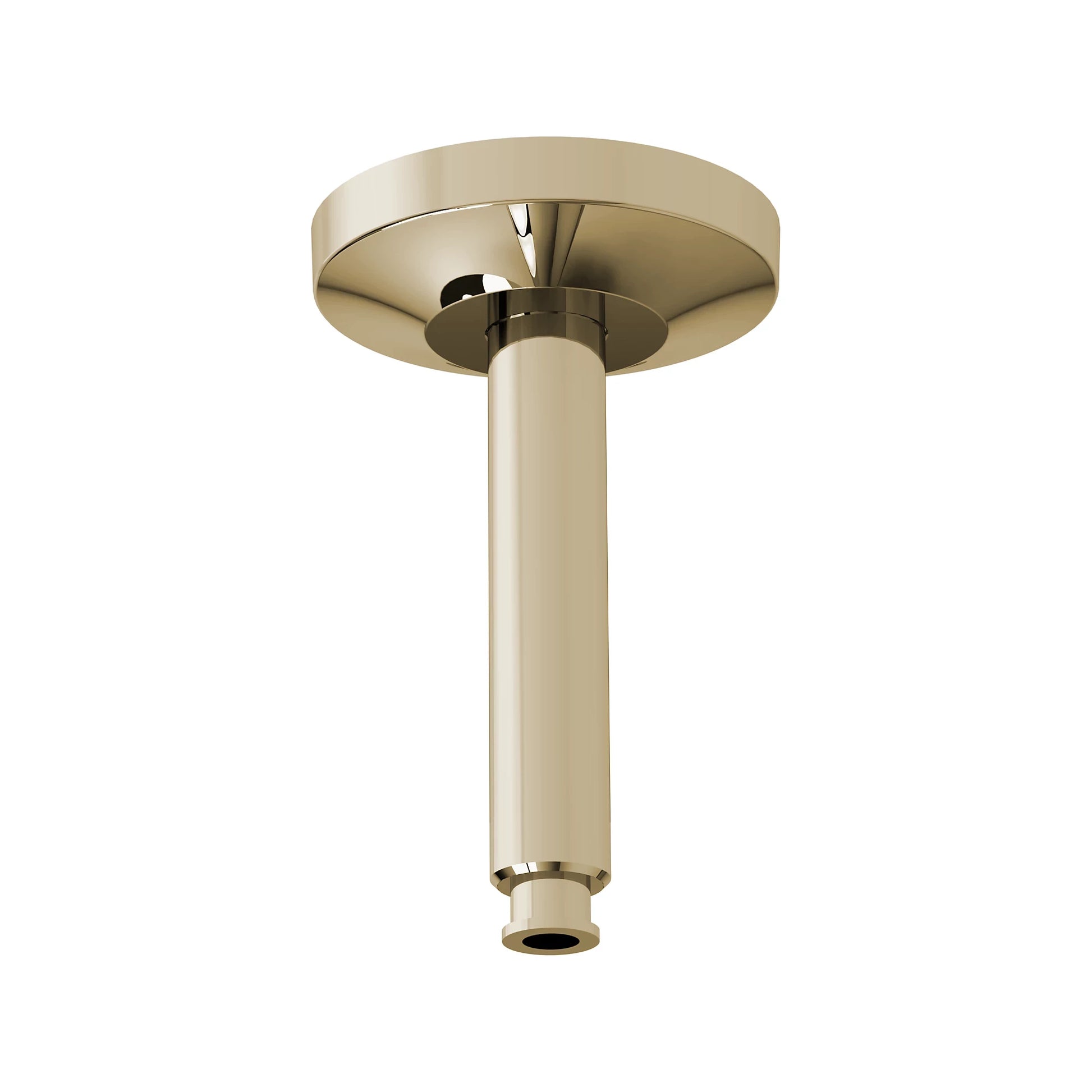 TOTO 6" Polished French Gold Ceiling Mount Shower Arm
