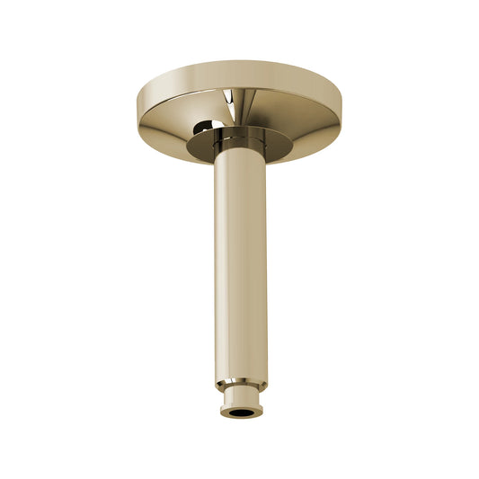 TOTO 6" Polished French Gold Ceiling Mount Shower Arm