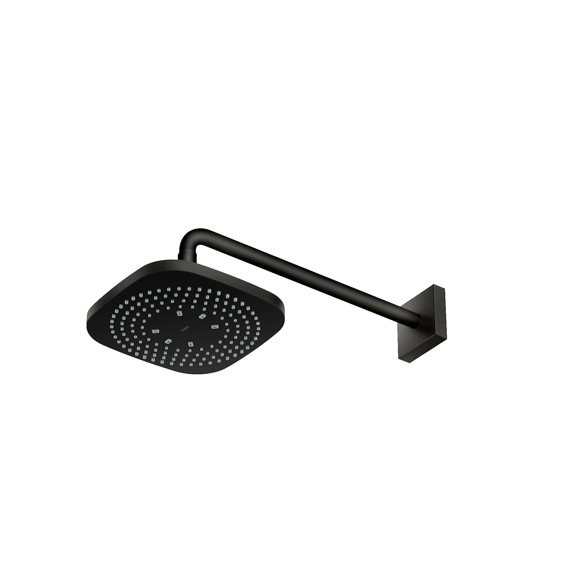 TOTO 9" Matte Black 2.5 GPM 1 Mode Square Showerhead