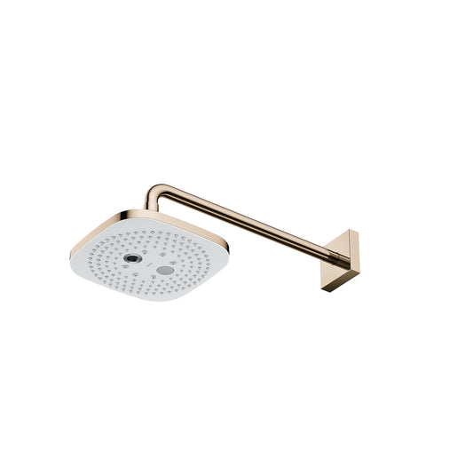 TOTO 9" Polished Bronze 1.75 GPM 2 Mode Square Showerhead