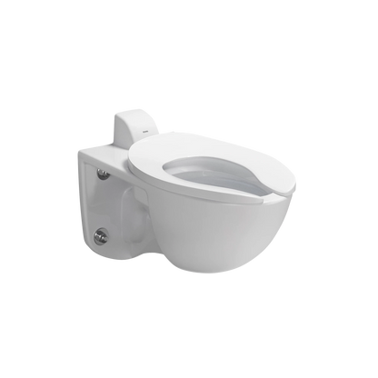 TOTO ADA Flushometer Back Spud Wall-Hung Toilet With CEFIONTECT Ceramic Glaze