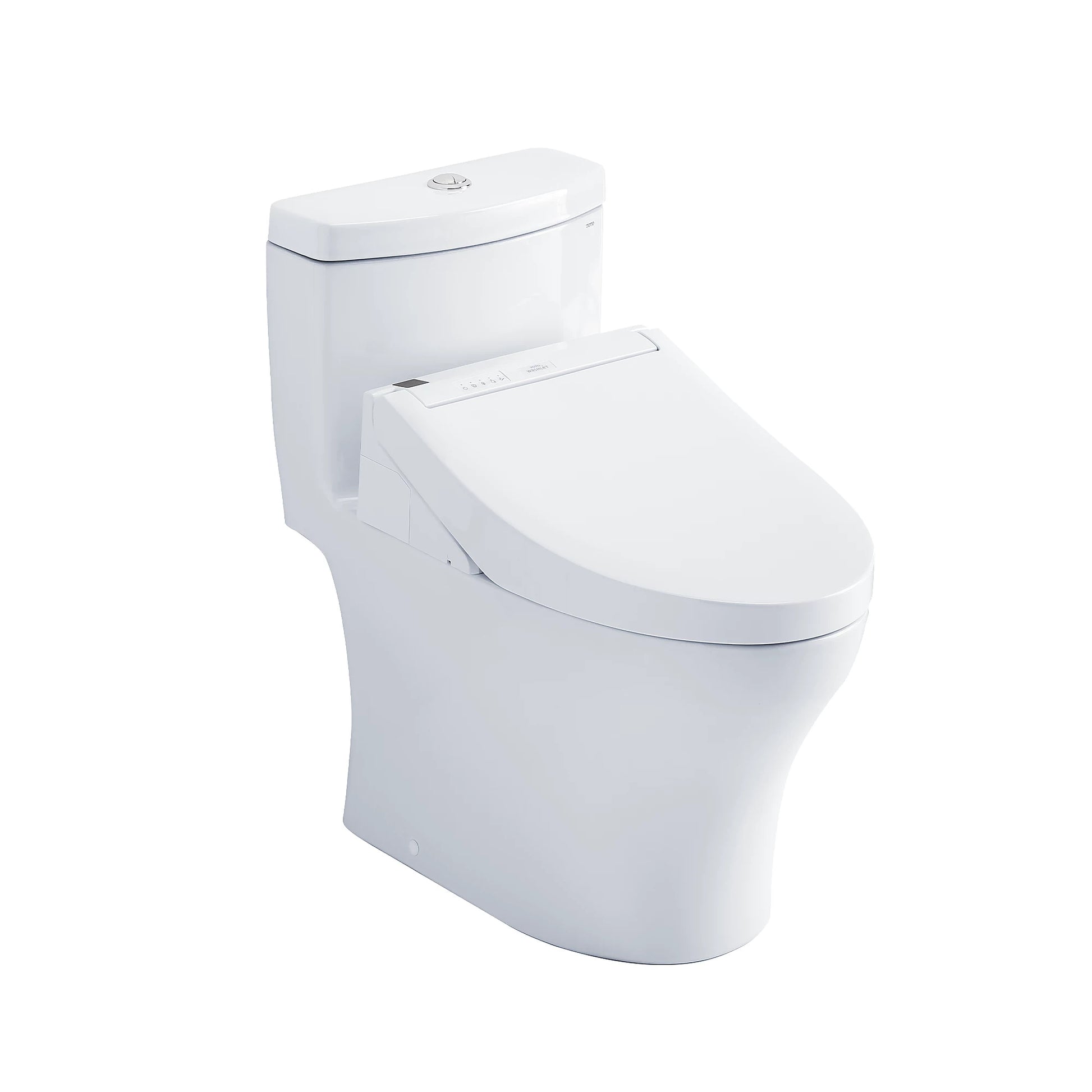 TOTO Aquia IV Cotton 1.28 / 0.9 GPF One-Piece Toilet With C5 Washlet +