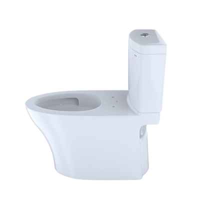 TOTO Aquia IV Cotton Elongated Bowl Regular Height Two-Piece Toilet