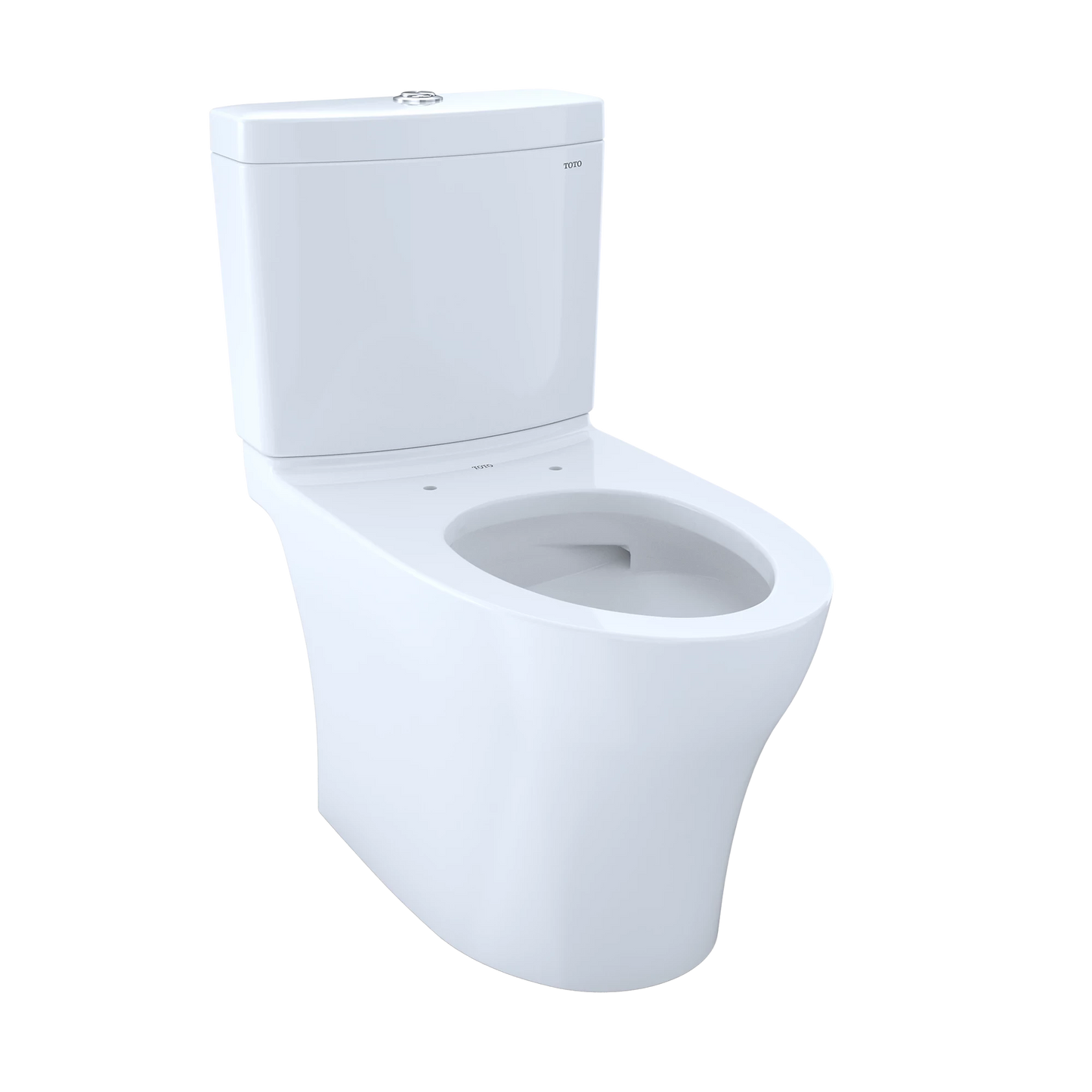 TOTO Aquia IV Cotton Elongated Bowl Regular Height Two-Piece Toilet