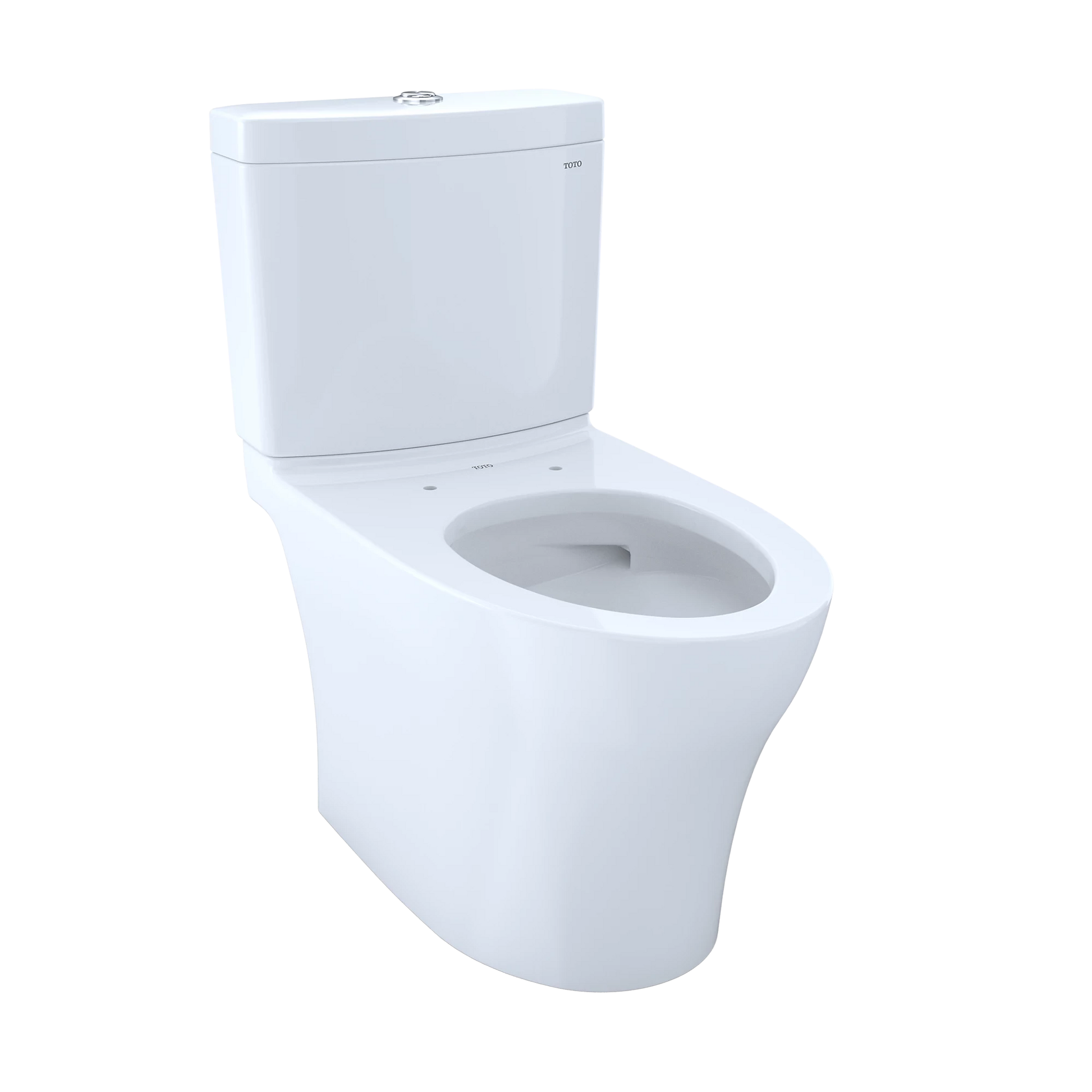 TOTO Aquia IV Cotton Elongated Bowl Regular Height Two-Piece Toilet