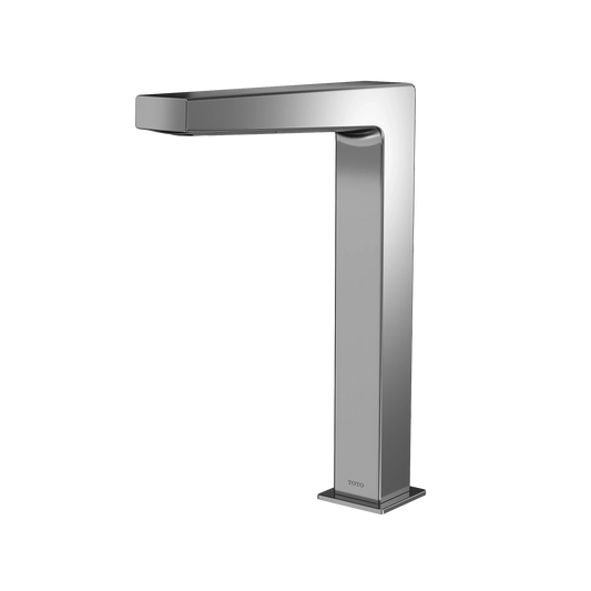 TOTO Axiom T25T53 Polished Chrome 0.5 GPM AC Power Touchless Vessel Faucet With Thermo Mixing Valve