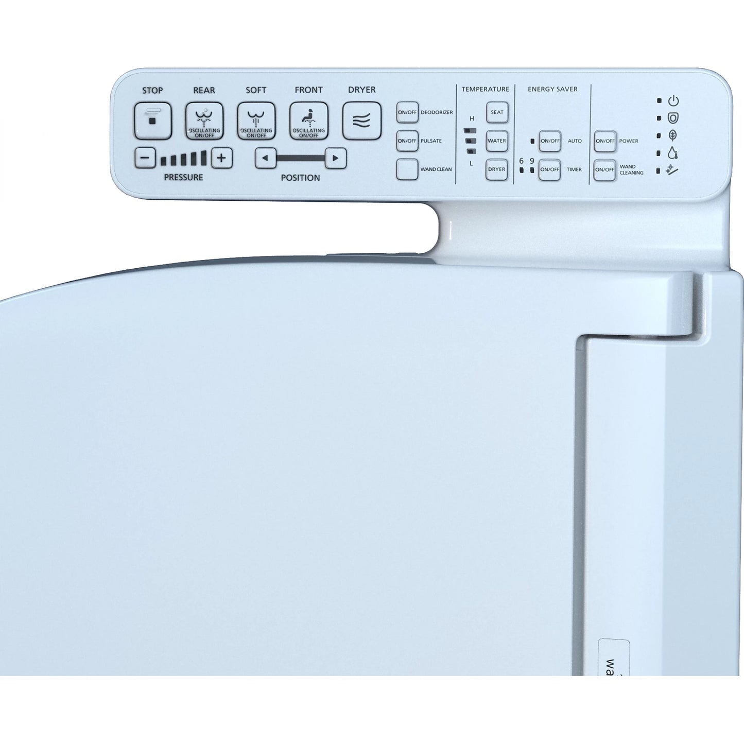 TOTO C2 Cotton Round Tank Type Washlet