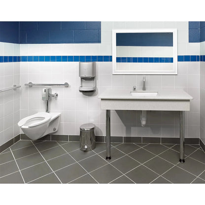 TOTO Commercial Municipal Tap Water ADA Wall-Hung Toilet With CeFiONtect Ceramic Glaze