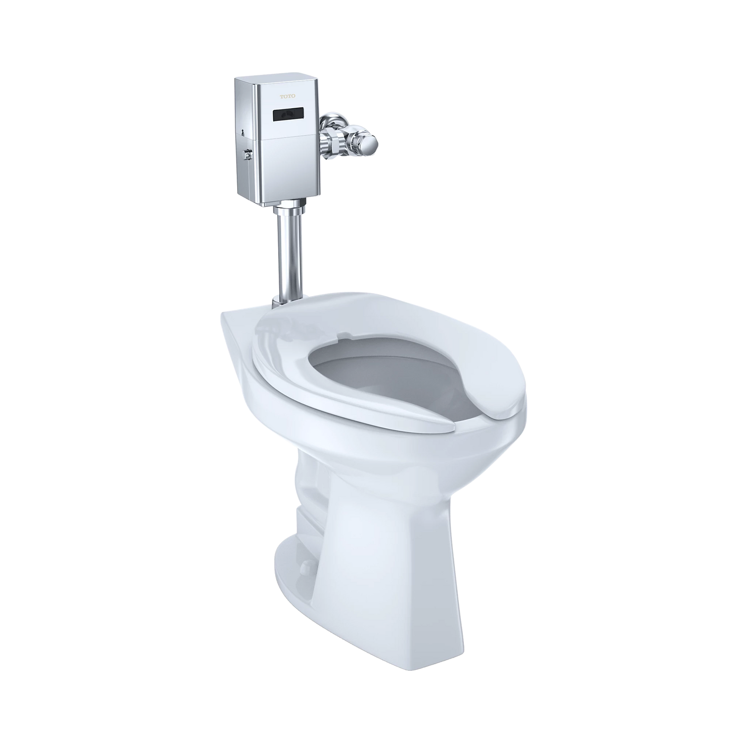 TOTO Commercial Reclaimed Water ADA Floor-Mounted Toilet With CeFiONtect Ceramic Glaze