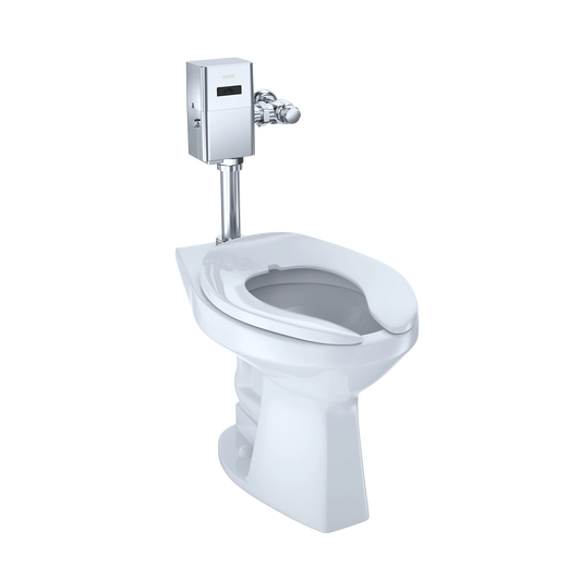 TOTO Commercial Reclaimed Water ADA Floor-Mounted Toilet With CeFiONtect Ceramic Glaze