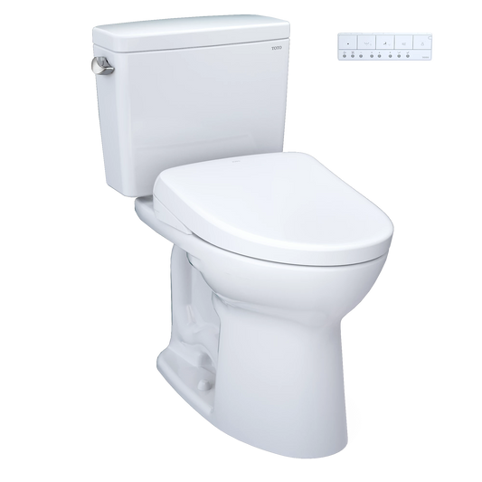 TOTO Drake 1.6 GPF Auto-Flush UH Two-Piece Toilet With WASHLET+ S7A