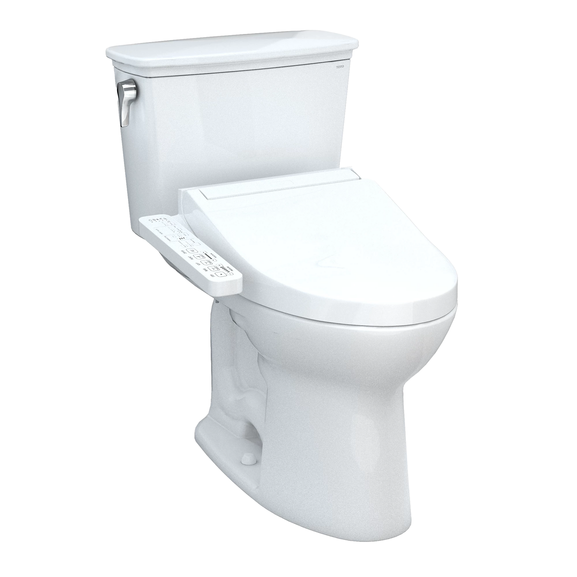TOTO Drake Cotton 1.28 GPF 10" Rough-In Two-Piece Toilet With C2 Washlet +