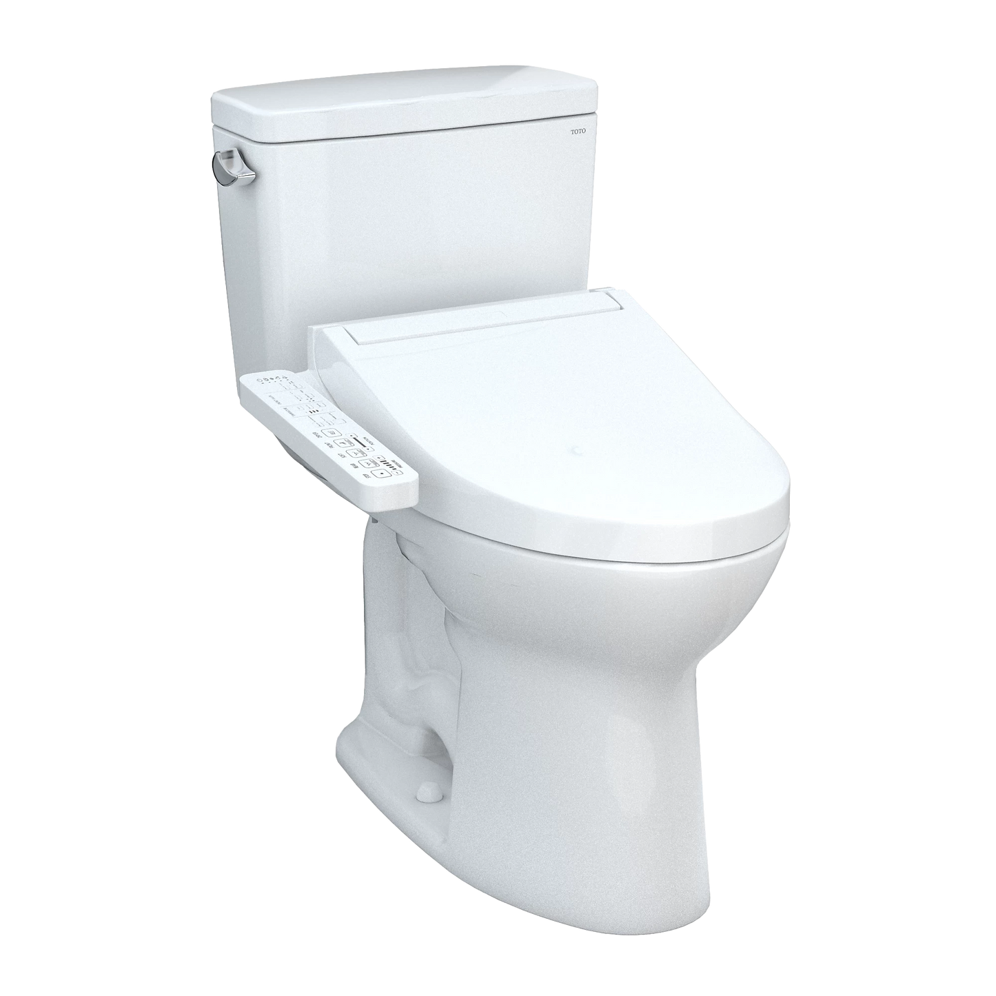 TOTO Drake Cotton 1.6 GPF 10" Rough-In Two-Piece Toilet With C2 Washlet +