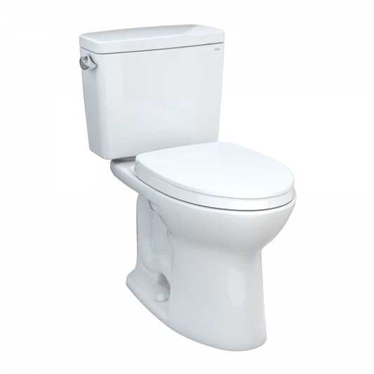 TOTO Drake Cotton 1.6 GPF Universal Height Two-Piece Toilet