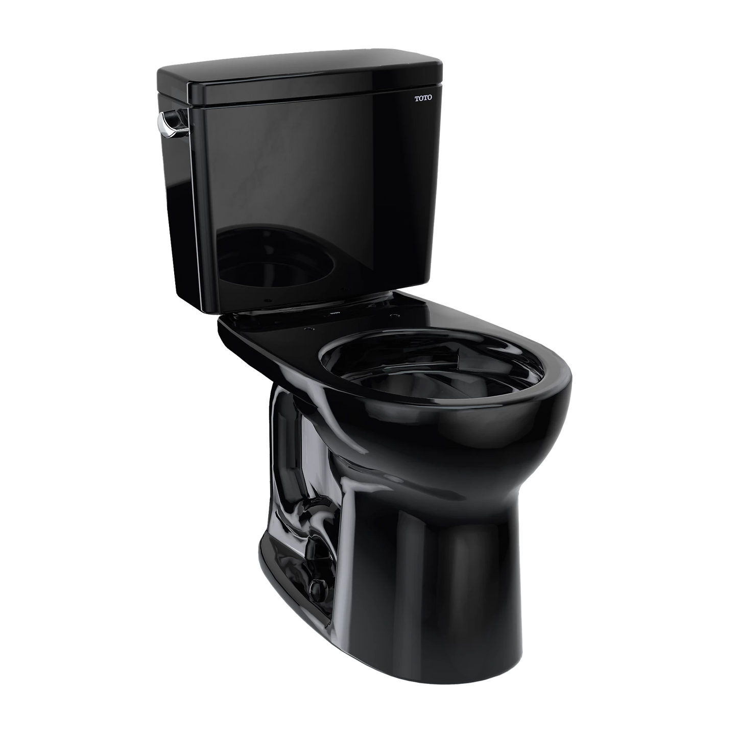 TOTO Drake Ebony 1.6 GPF Round Front Two Piece Toilet
