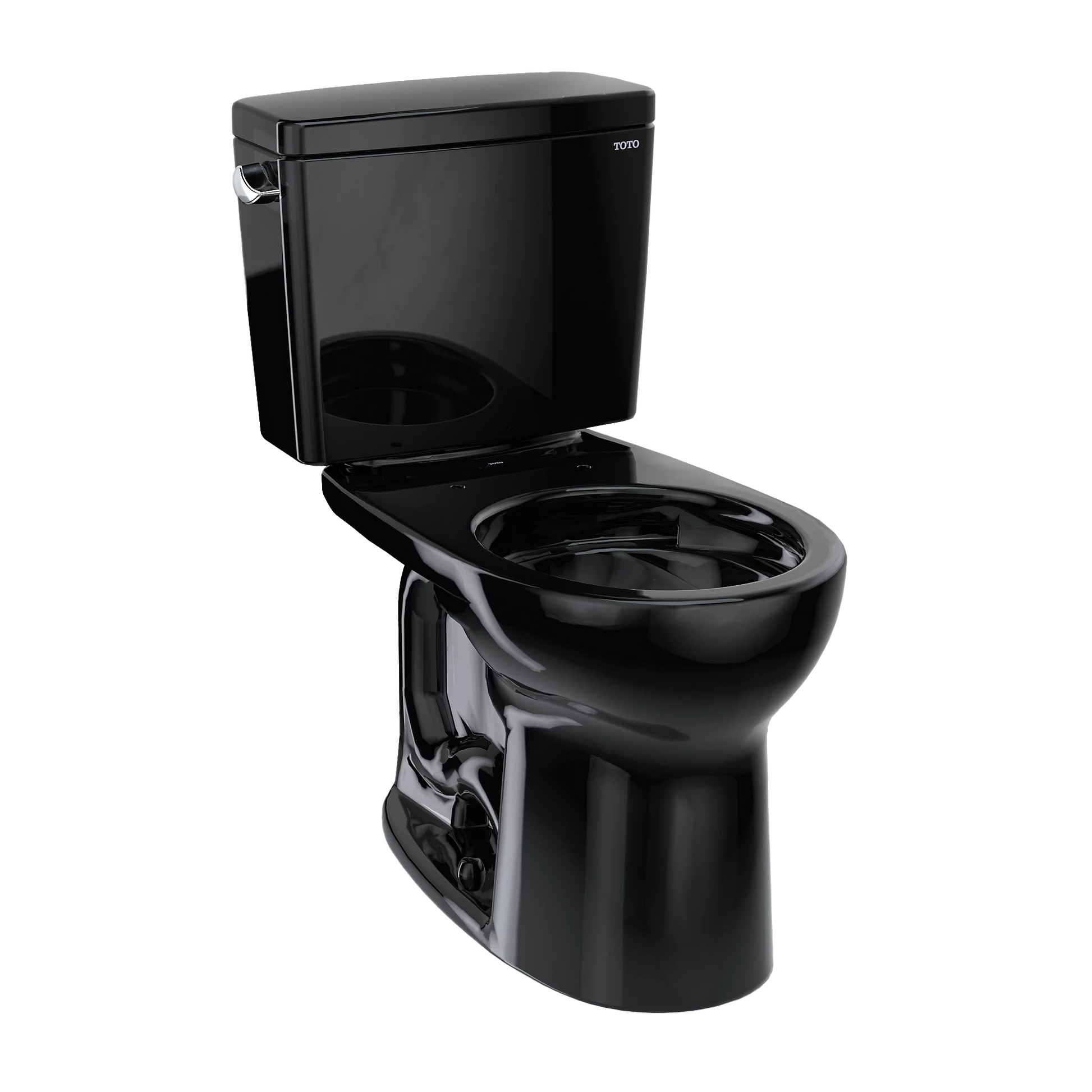 TOTO Drake Ebony 1.6 GPF Round Front Two Piece Toilet