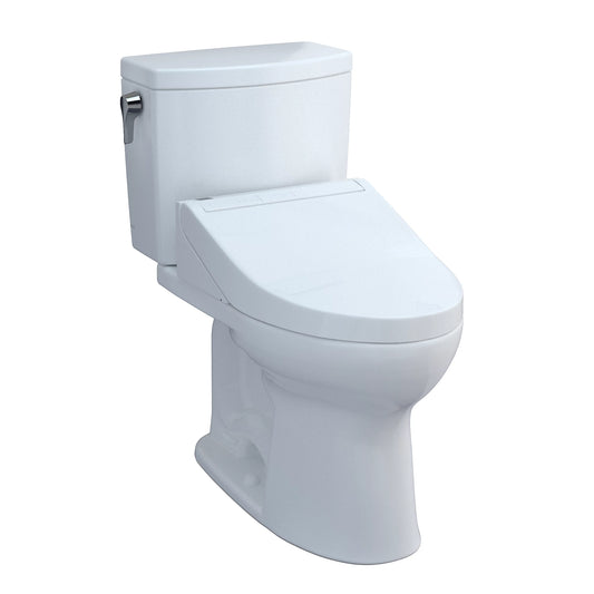 TOTO Drake II Cotton 1G Two-Piece Toilet With C5 Washlet +