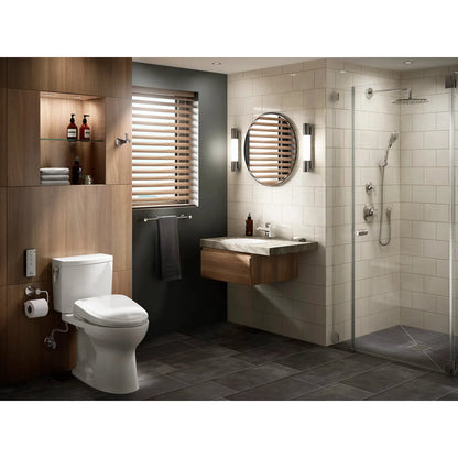 TOTO Drake II Cotton Right Lever 1G Elongated Bowl Two Piece Toilet